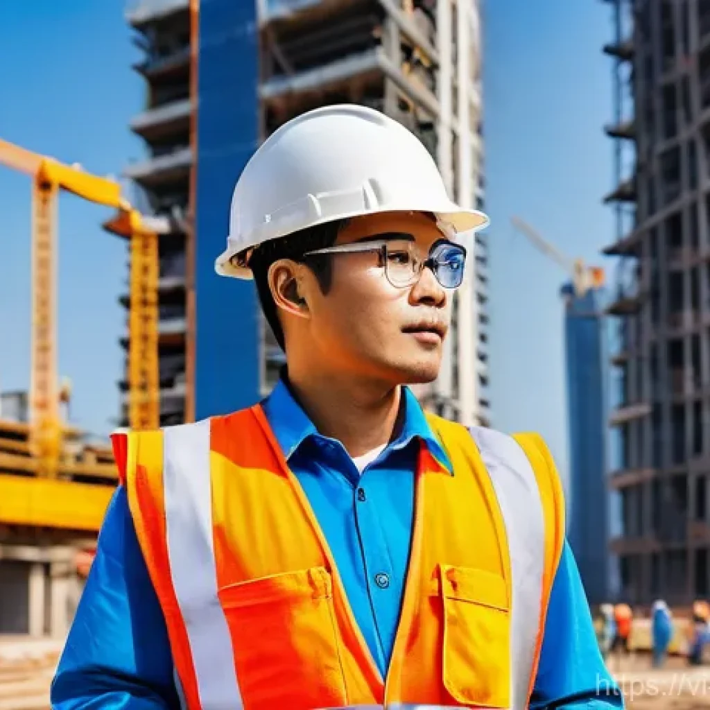 건설안전기사 취업 가능한 회사 리스트 - **Prompt 1: The Vigilant Safety Engineer on a Vietnamese High-Rise Construction Site**
    A dynamic...