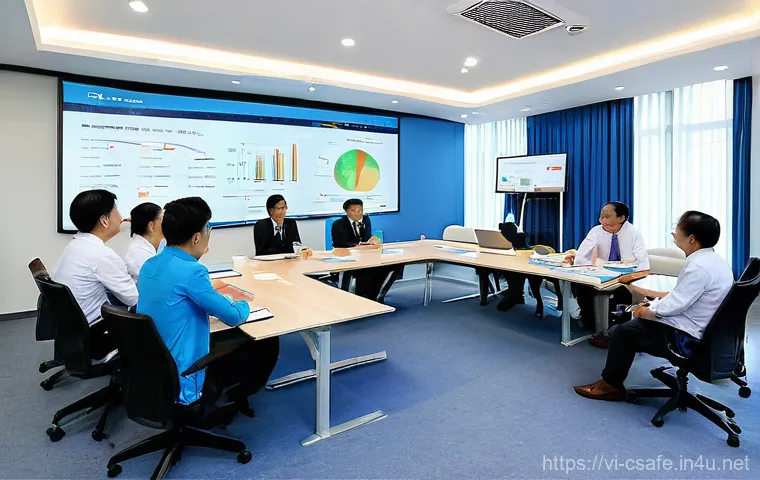 건설안전 실무자를 위한 법적 의무 및 책임 - **Prompt:** A meticulous and organized office environment, serving as a dedicated safety documentati...