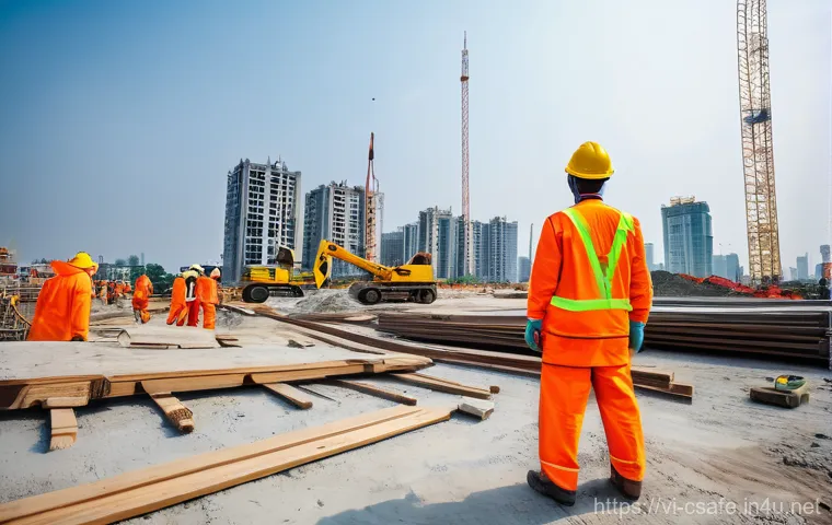 건설안전기사 자격증의 미래 전망 - Prompt 1: The Modern Vietnamese Construction Boom with Integrated Safety**